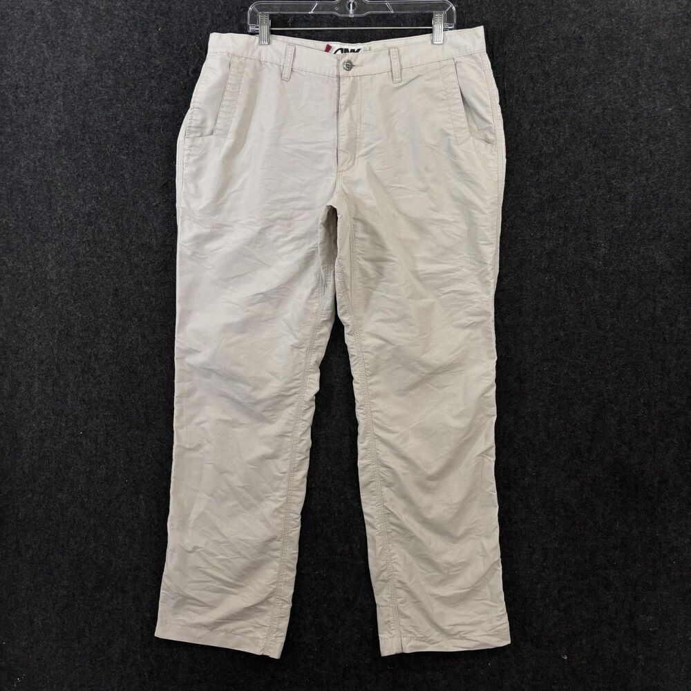 Mountain Khakis Broadway Pants Men's 36x32 Beige Canvas Chino Casual Outdoor